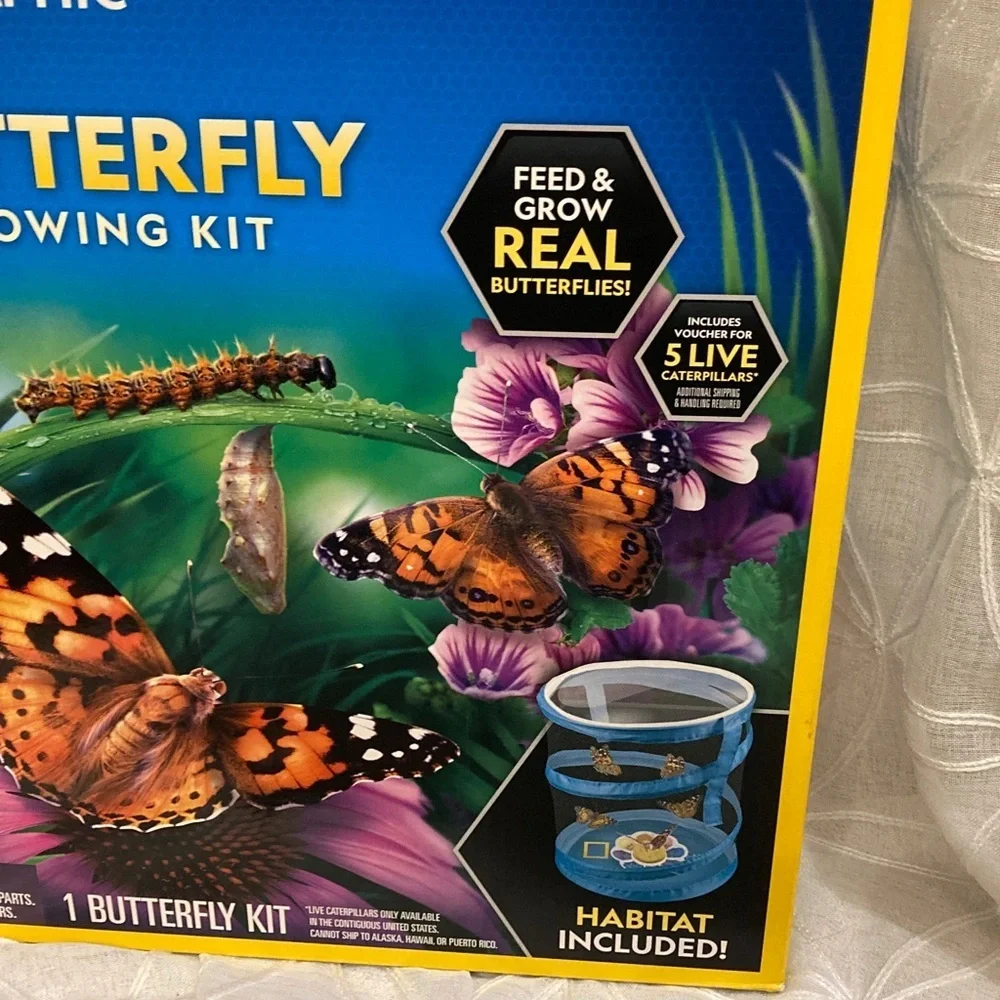 National Geographic Butterfly Growing Kit